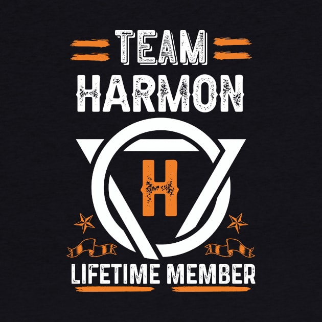 Team harmon Lifetime Member, Family Name, Surname, Middle name by Smeis